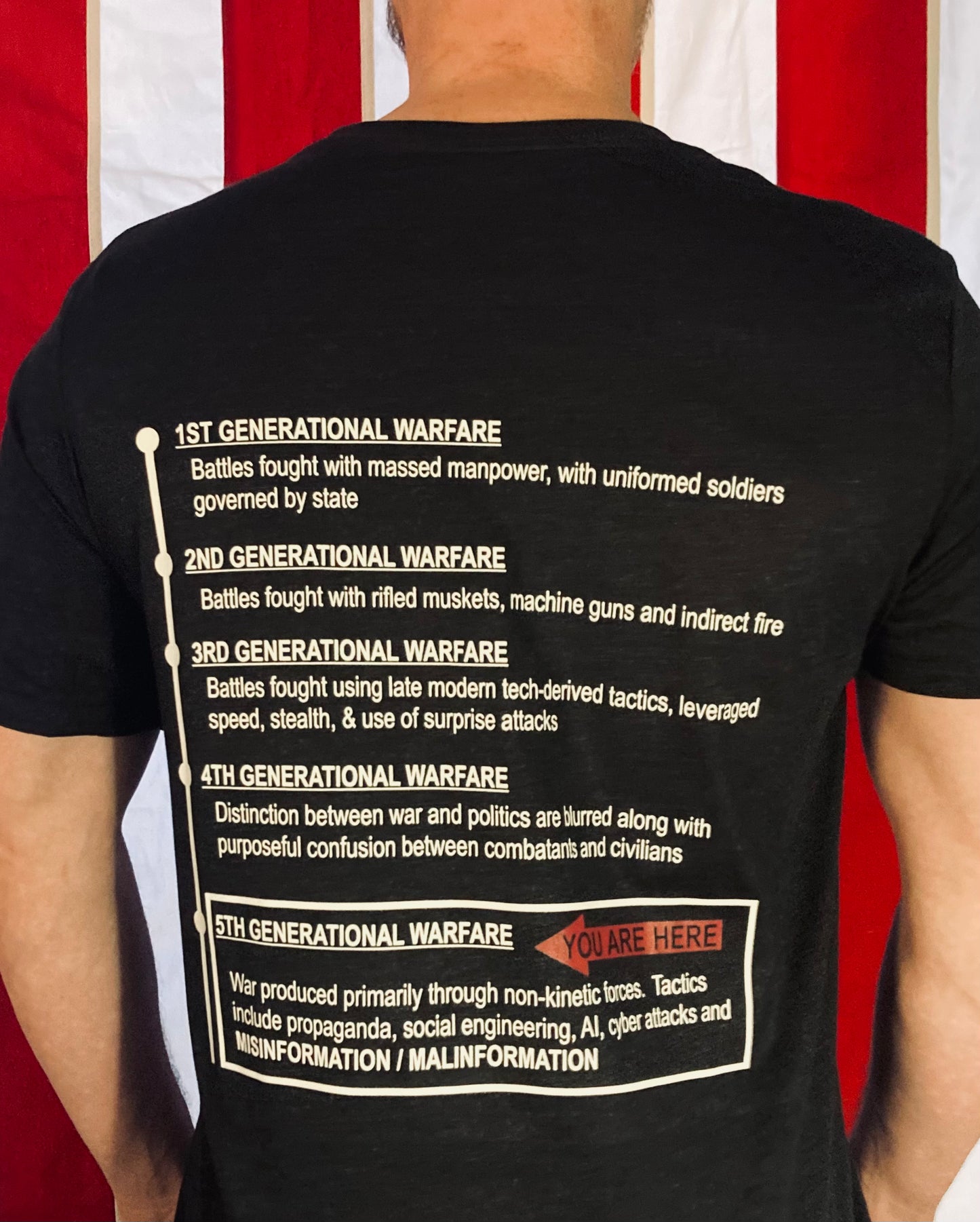 5th Generational Warfare Unisex T's