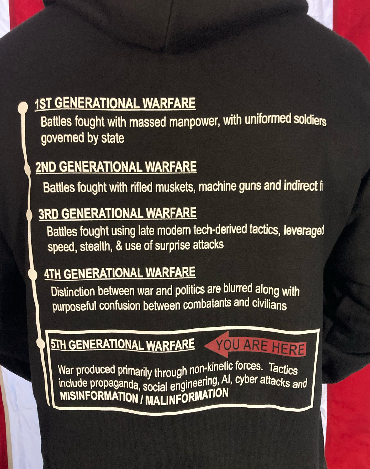 5th Generational Warfare Hoodies (unisex)