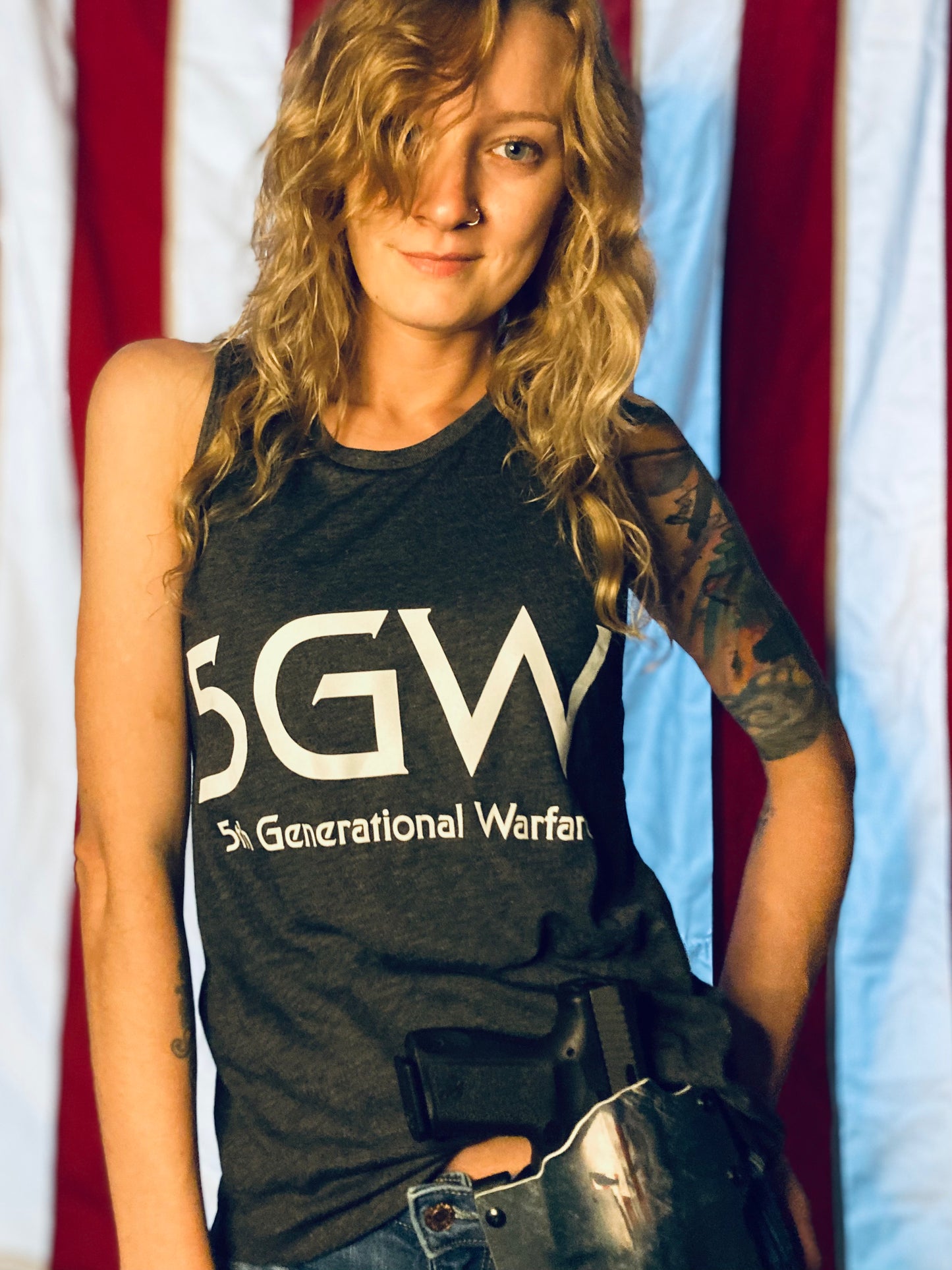 5th Generational  WARFARE Women's Tanks