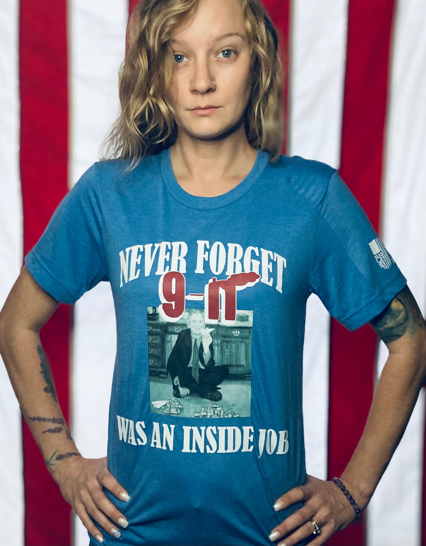 Never Forget 9-11 Was a Inside Job (unisex T-shirts)