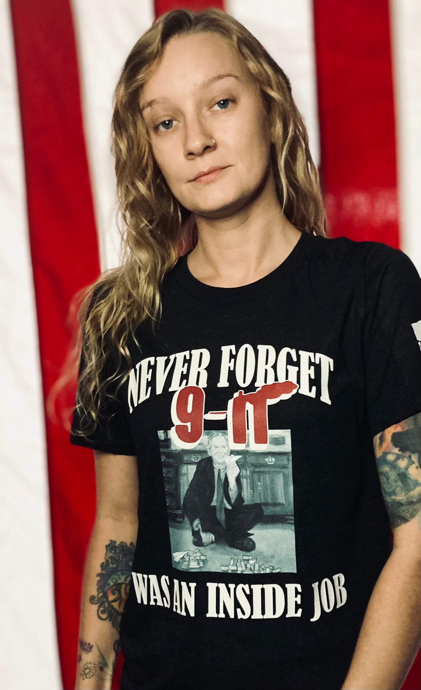 Never Forget 9-11 Was a Inside Job (unisex T-shirts)