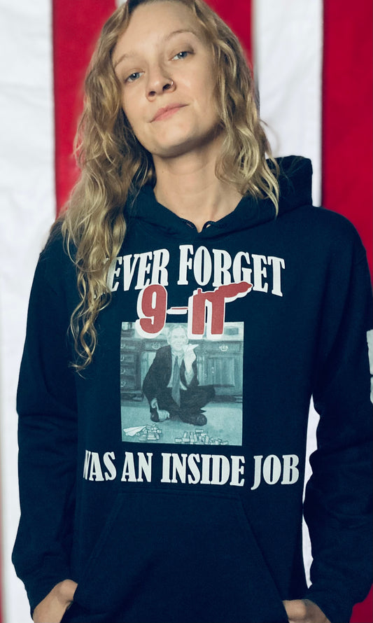 Never Forget 911 Was An Inside Job (Unisex Hoodie)